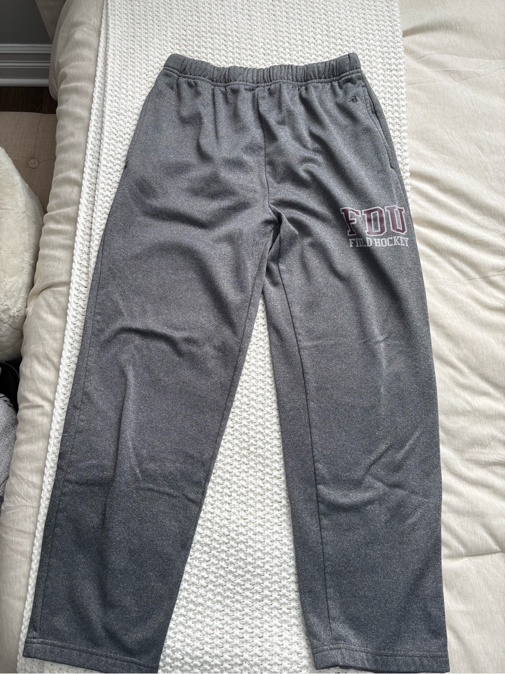 Gray FDU Field Hockey Sweatpants